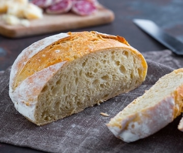 Pão fácil feito em casa