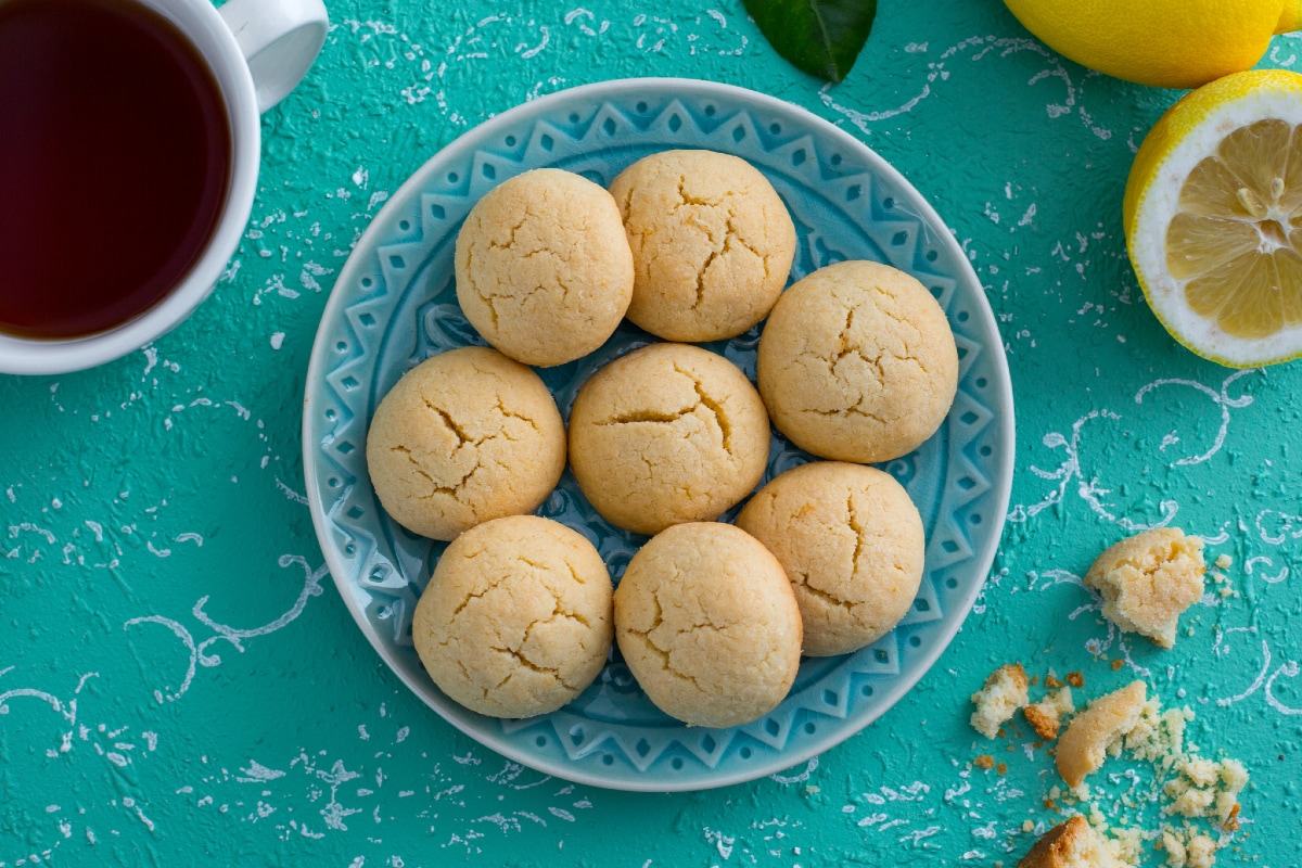 Biscoitos com farinha de arroz