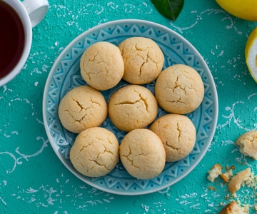 Biscoitos com farinha de arroz