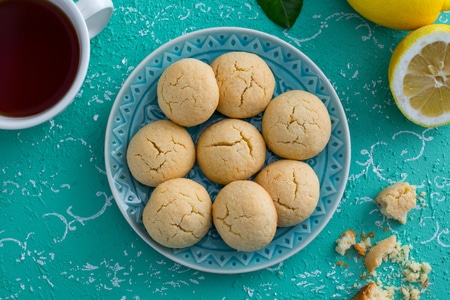 Biscoitos com farinha de arroz