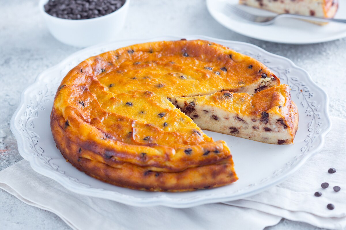 Torta mágica de ricota