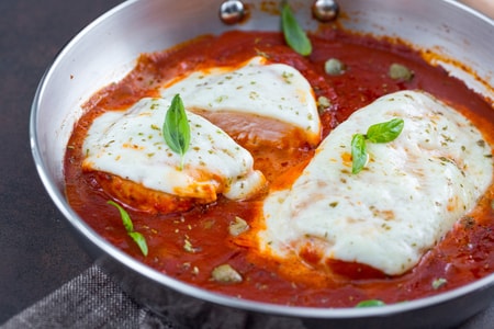 Frango à pizzaiola