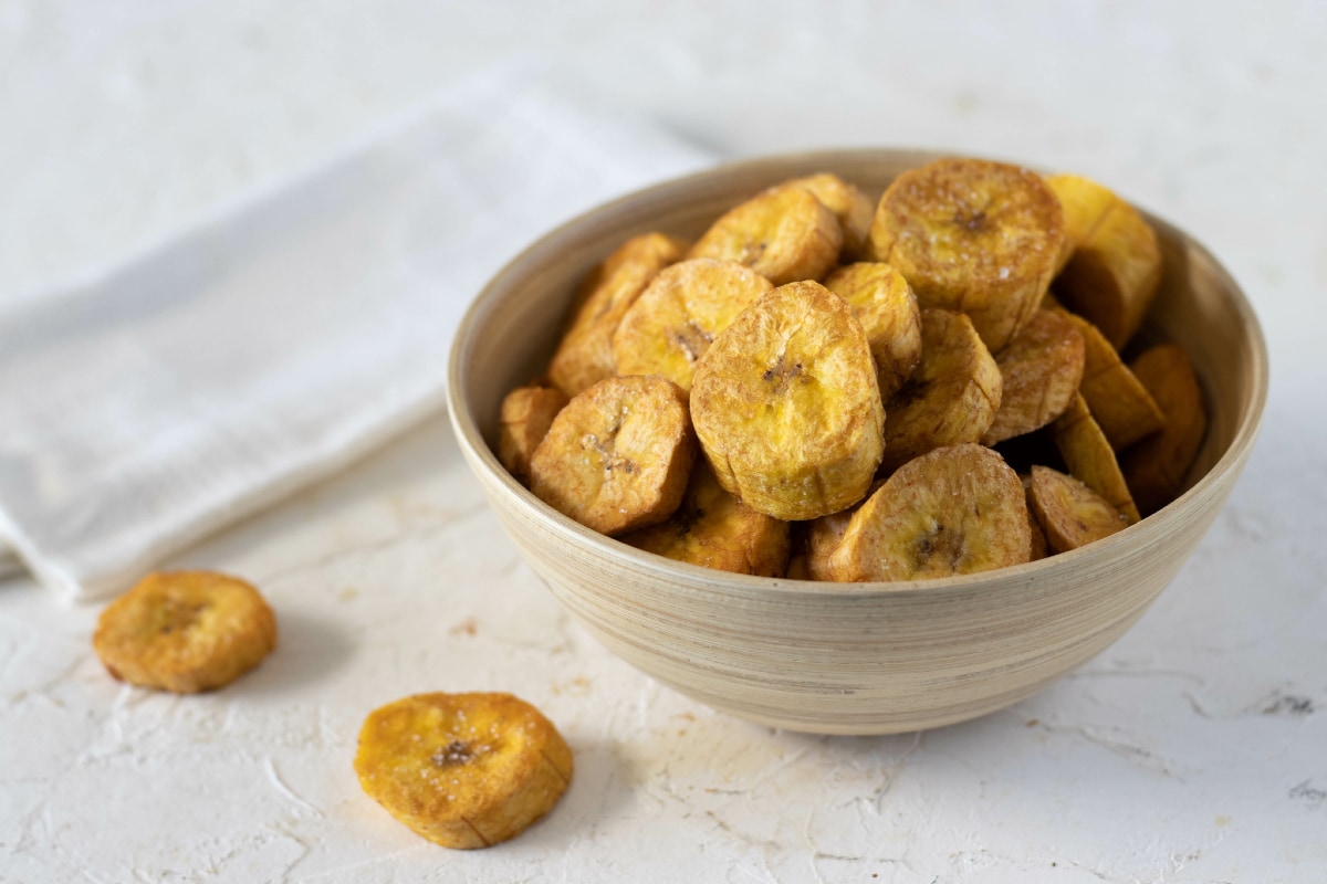 Banana-da-terra frita