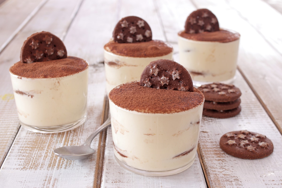 Tiramisù com biscoitos Pan di Stelle®