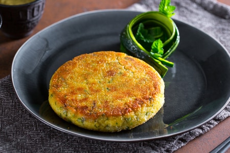 Hambúrguer de abobrinha