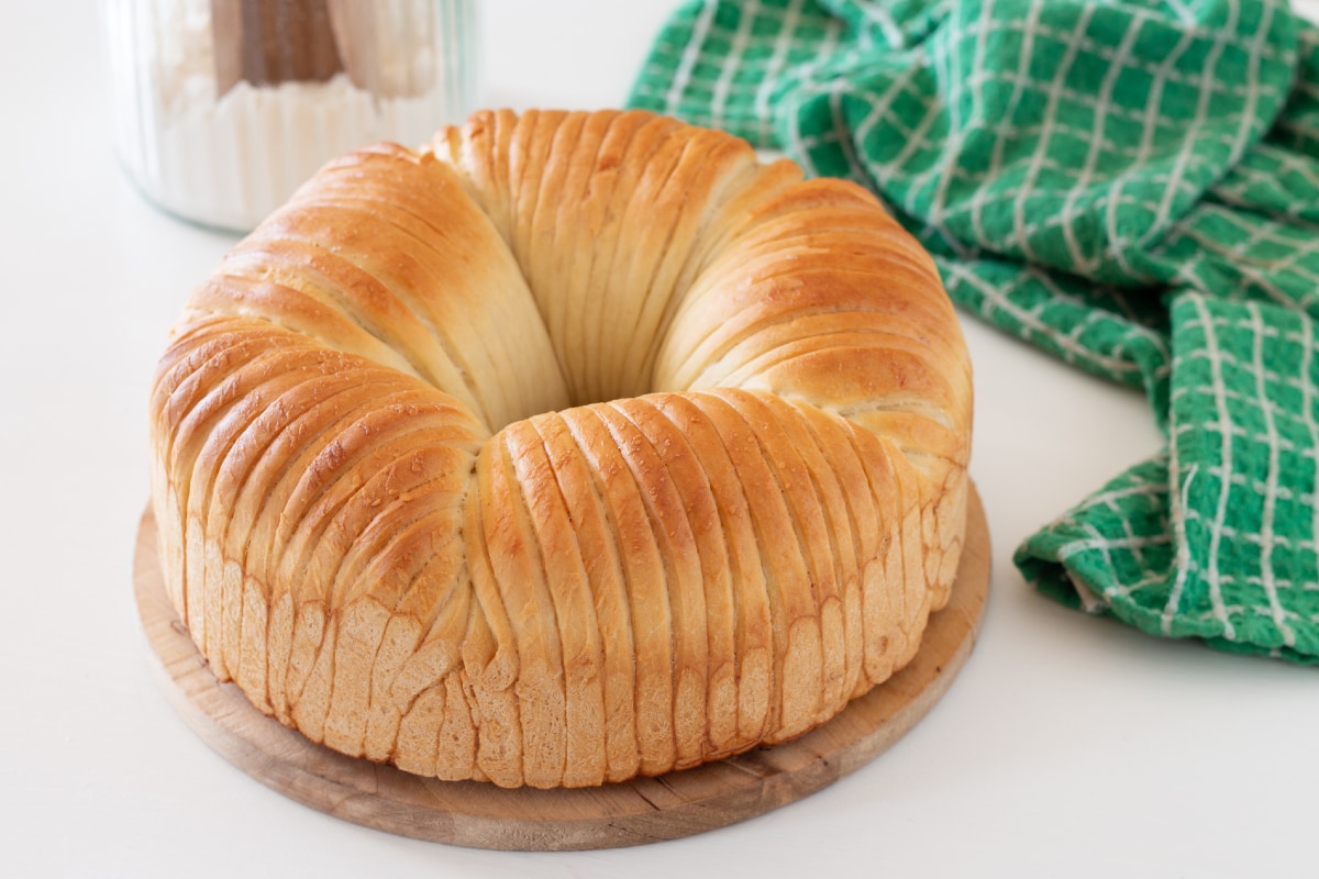 Pão rolo de lã