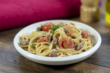 Vermicelli alla montanara