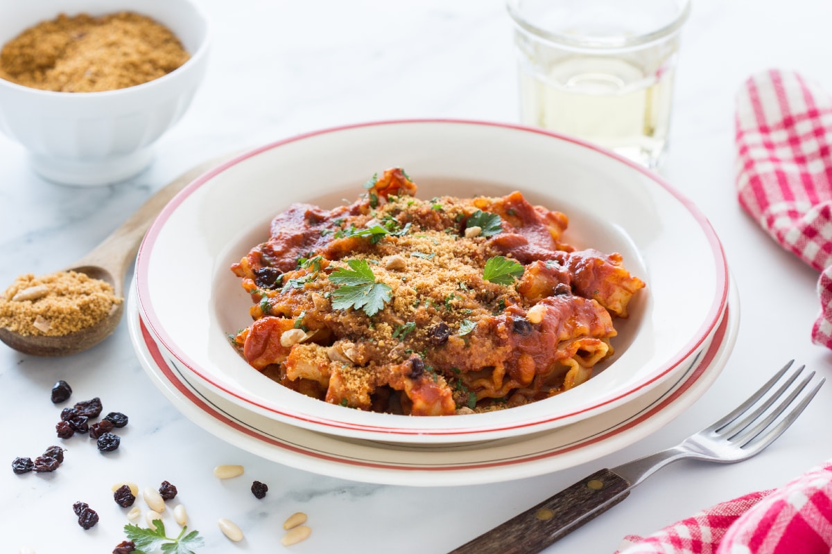 Pasta com anchova