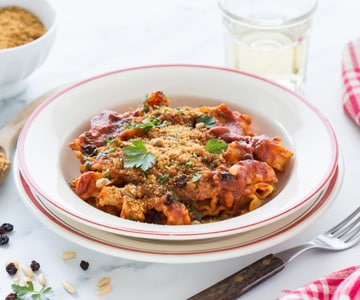 Pasta com anchova