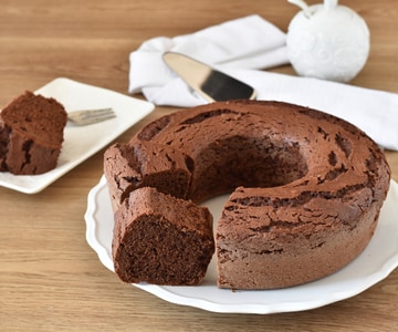 Bolo de água com cacau