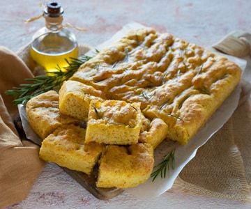 Focaccia de abóbora