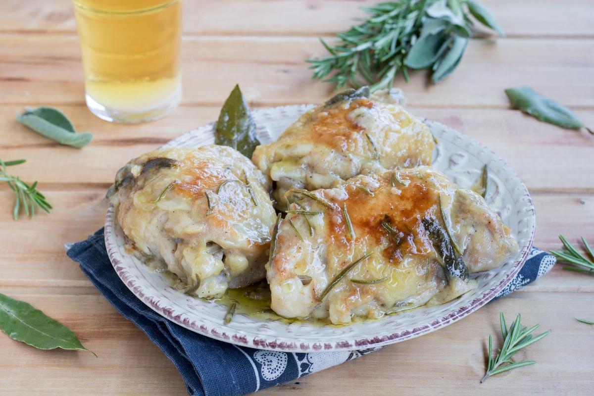 Frango à cerveja