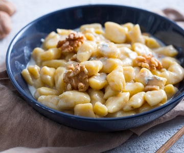 Gnocchetti gorgonzola e noci