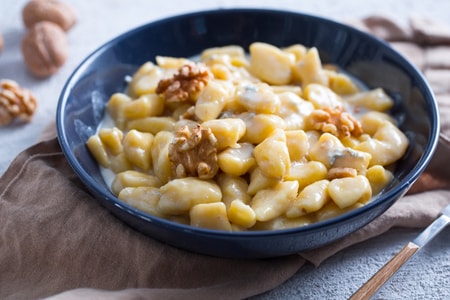 Gnocchetti gorgonzola e noci