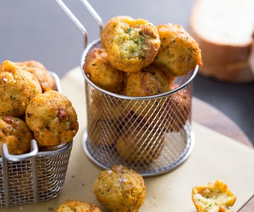 Fritadas de pão