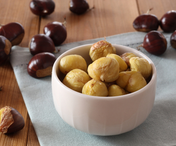 Castanhas no micro-ondas