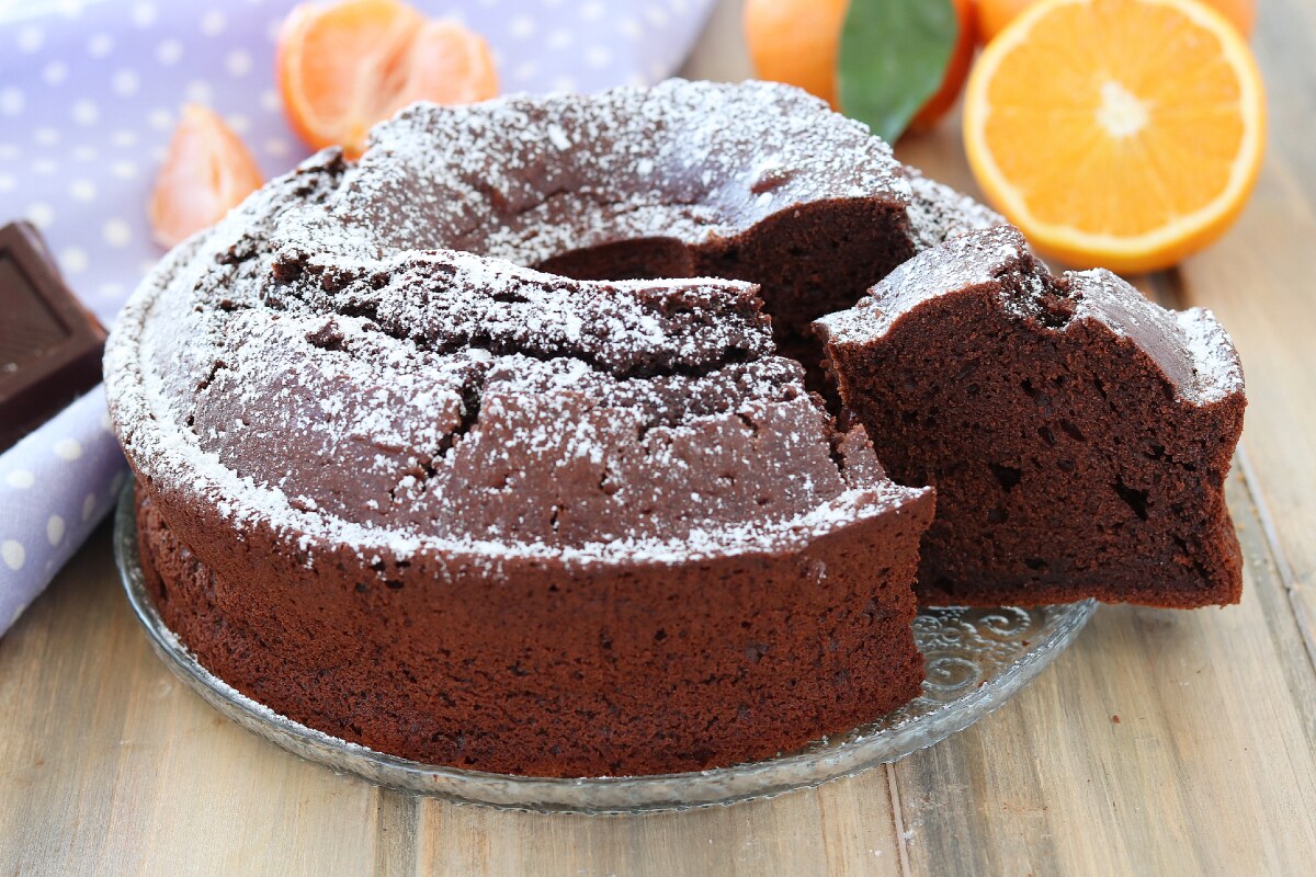 Bolo de Chocolate e Cítricos