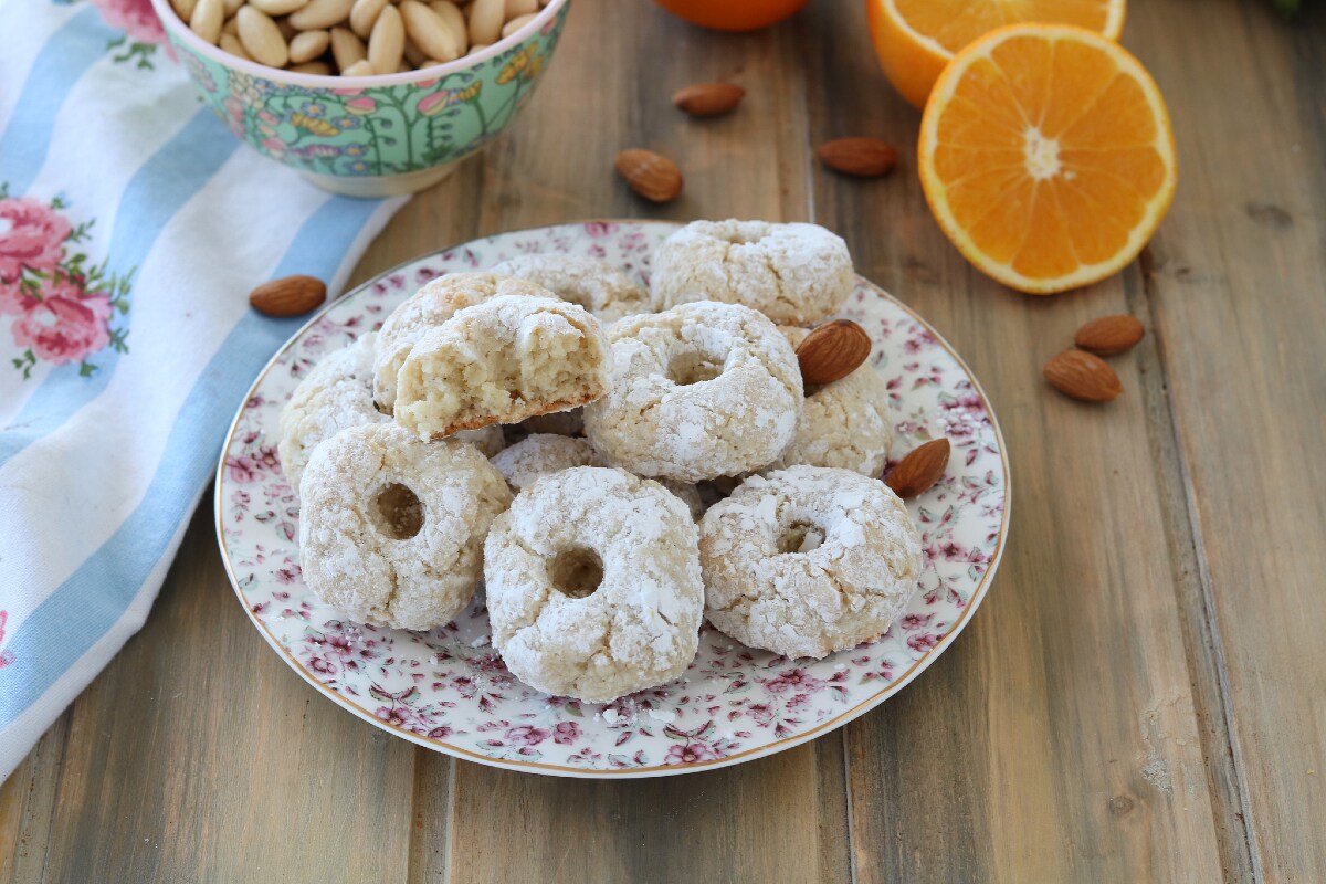 Biscoitos de amêndoa