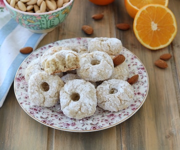 Biscoitos de amêndoa