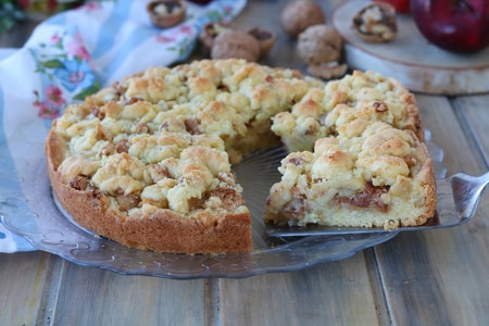 Torta de Maçã Esfarelada