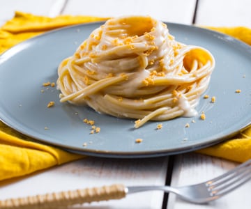 Spaghetti com bottarga