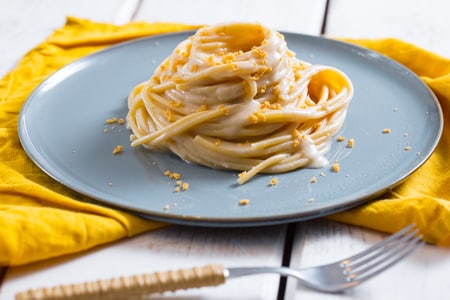Spaghetti com bottarga