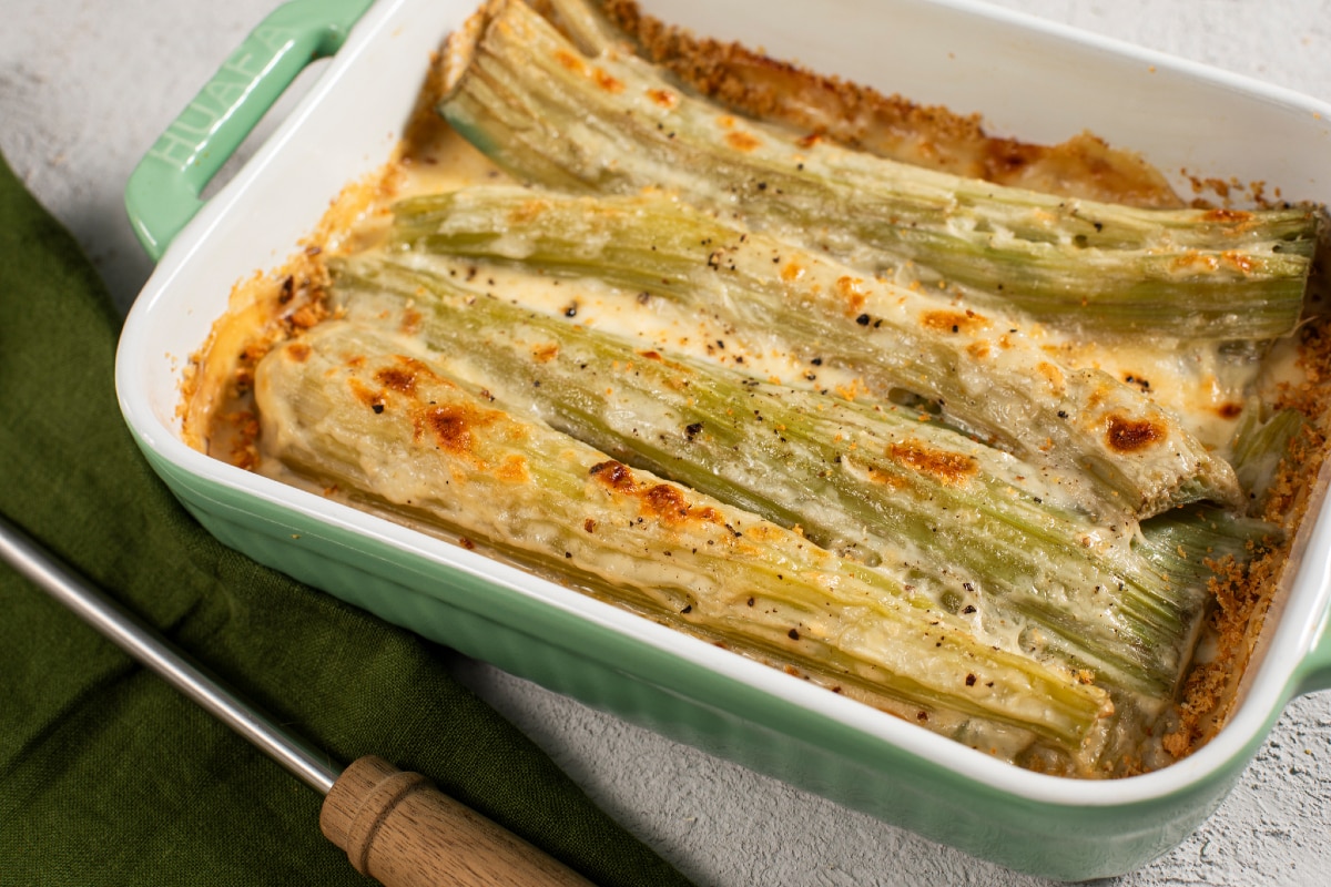 Cardos gratinados