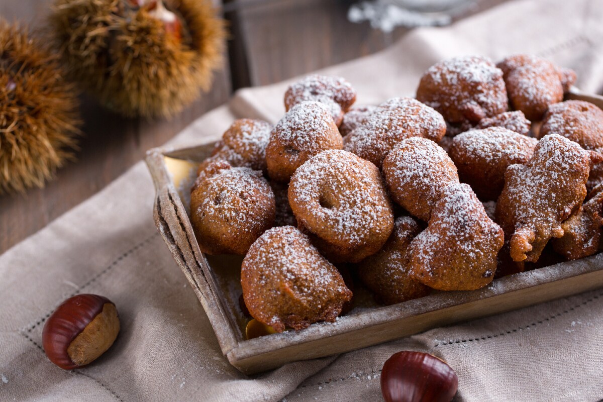 Panquecas de castanha