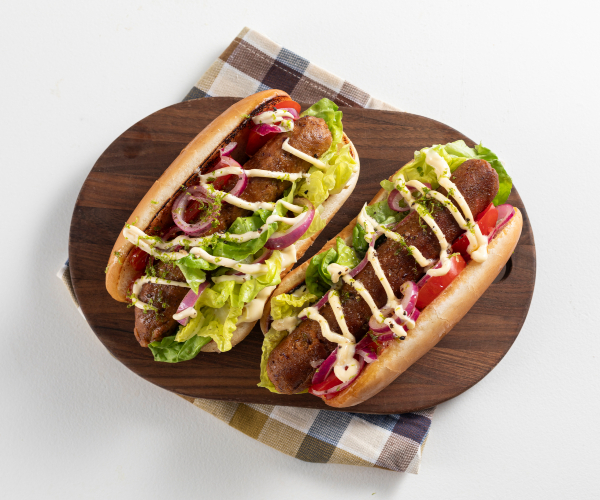 Cachorro-quente vegetariano