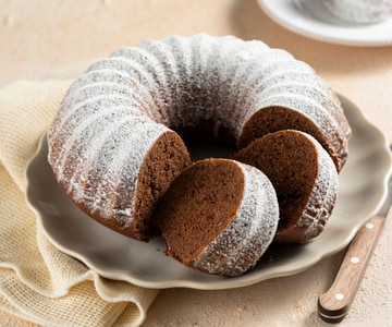 Bolo de cacau fácil