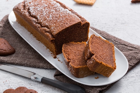 Torta de leite e biscoitos