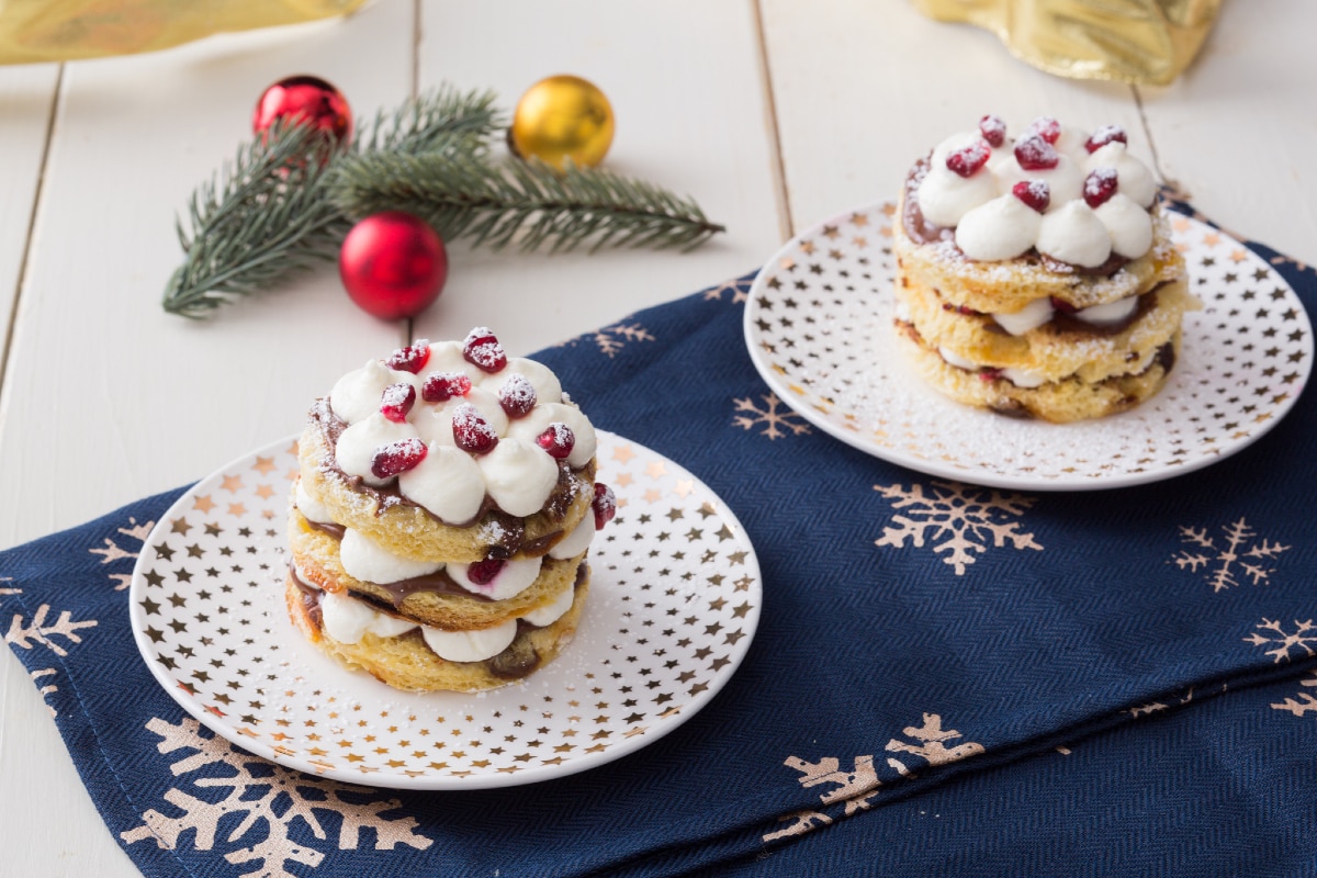Tortinhas de panetone e Nutella®