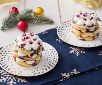 Tortinhas de panetone e Nutella®