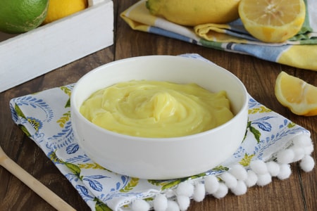 Creme de limão sem ovos