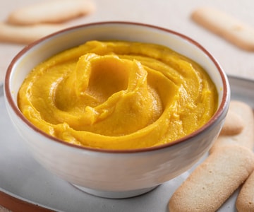 Creme de confeiteiro com açafrão