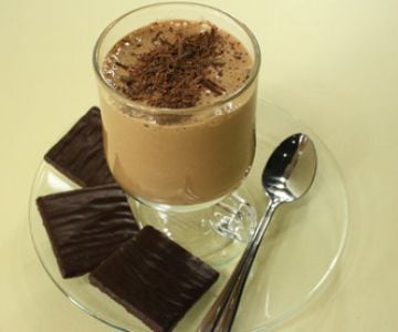 Zabaglione de chocolate