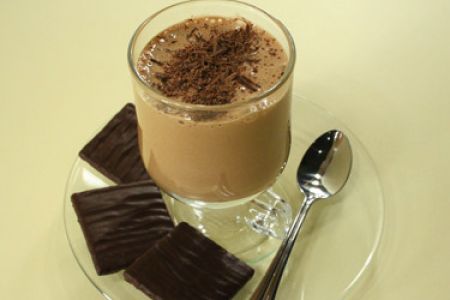 Zabaglione de chocolate