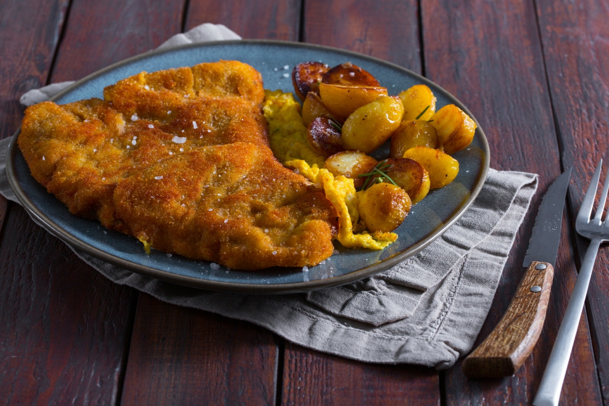 Bife à milanesa