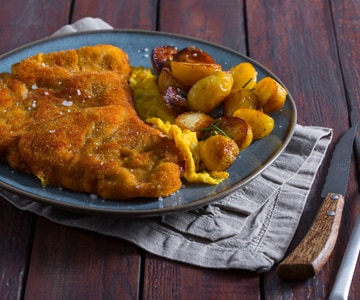 Bife à milanesa