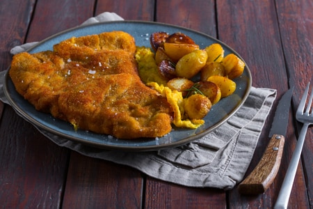 Bife à milanesa