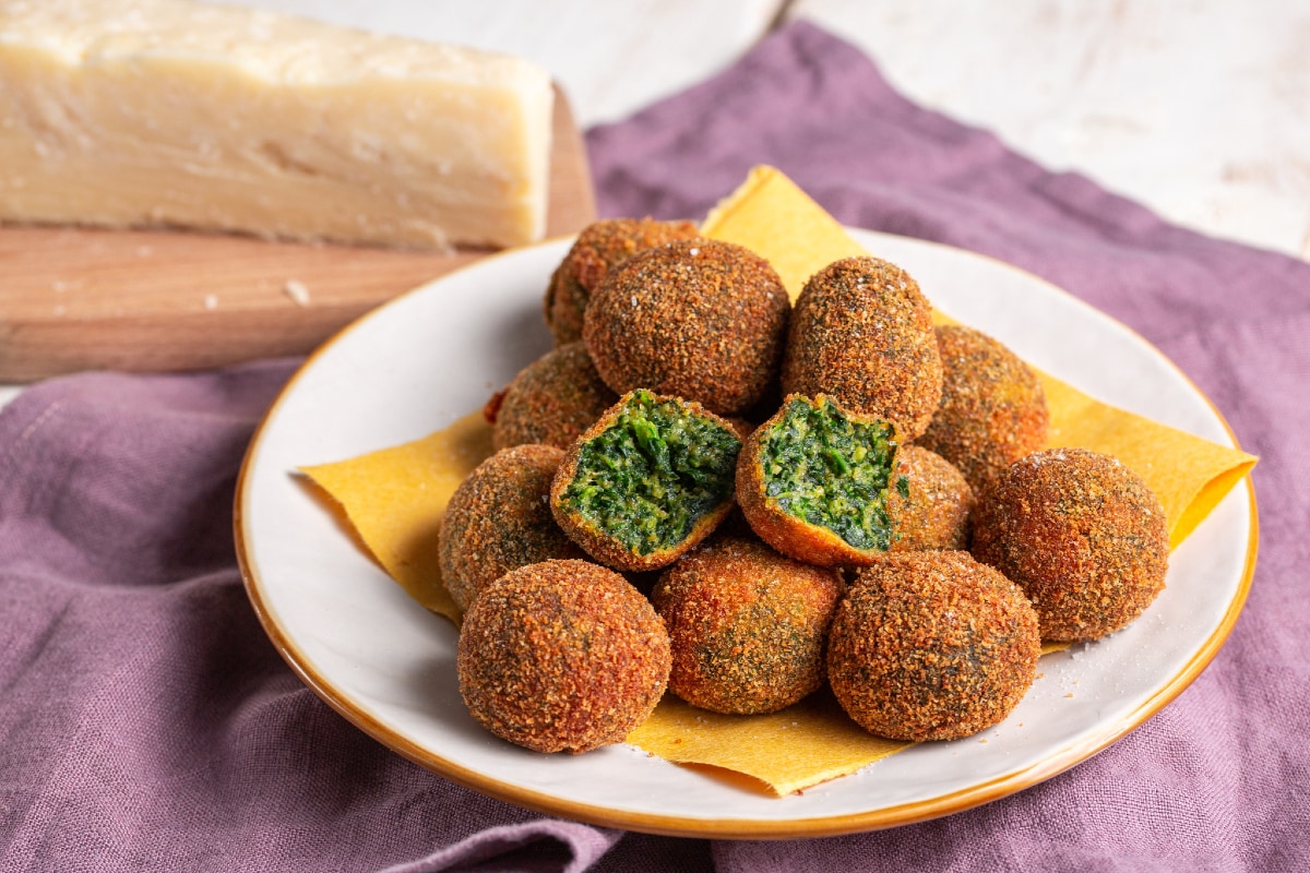 Almôndegas de espinafre