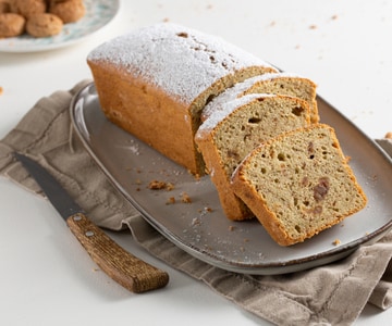 Bolo de amaretti e marrons