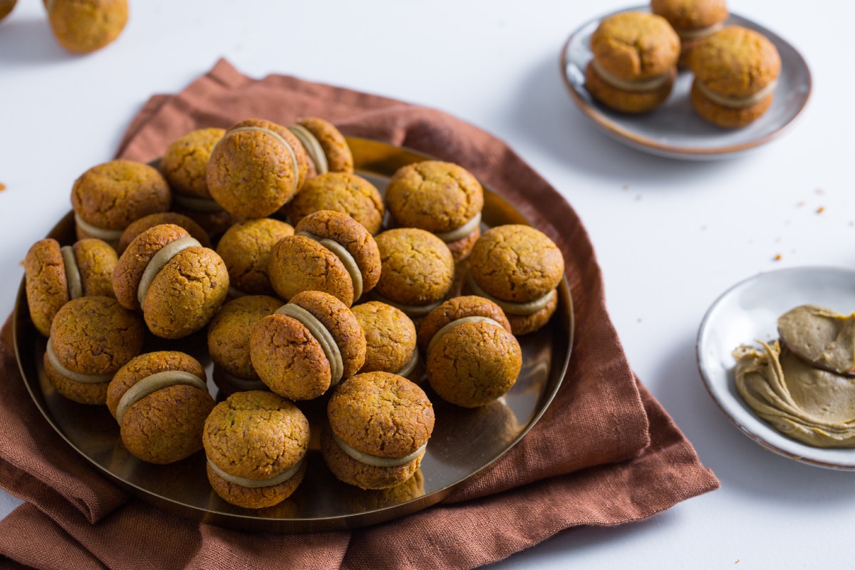 Baci de Frau com pistache duplo e sal de Maldon