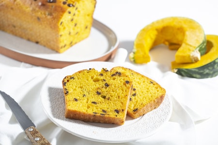 Bolo de abóbora e chocolate