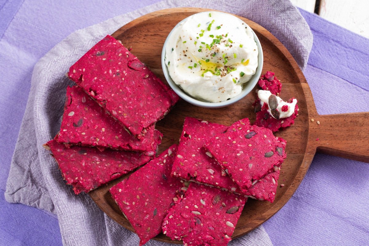 Cracker de beterraba