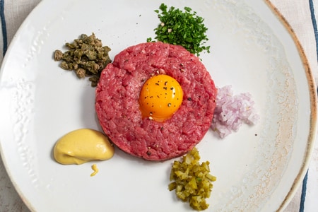 Tartar de carne bovina