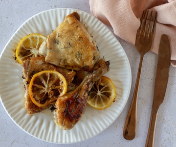 Frango na frigideira
