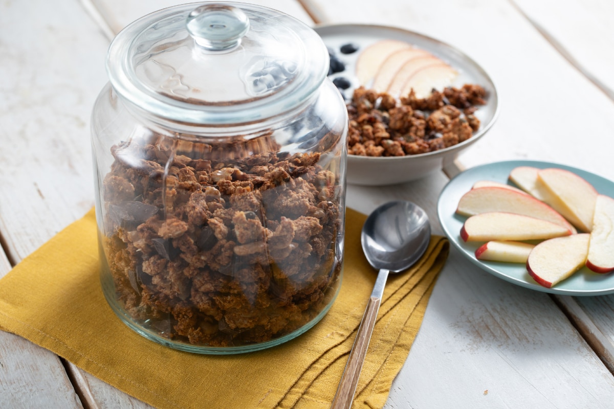Granola sem açúcar