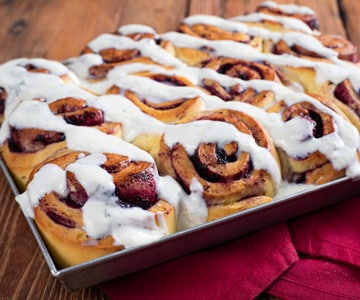 Pãezinhos de Mirtilo