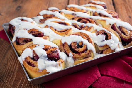 Pãezinhos de Mirtilo